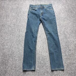 Levis 511 Jeans Men 29x30 Blue Slim Straight Medium Wash Stretch Tag 30x32